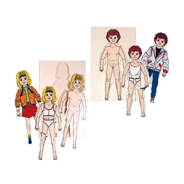 Puzzle Bimbo – Gioco Educativo Parti del Corpo - Associazioni e tombole