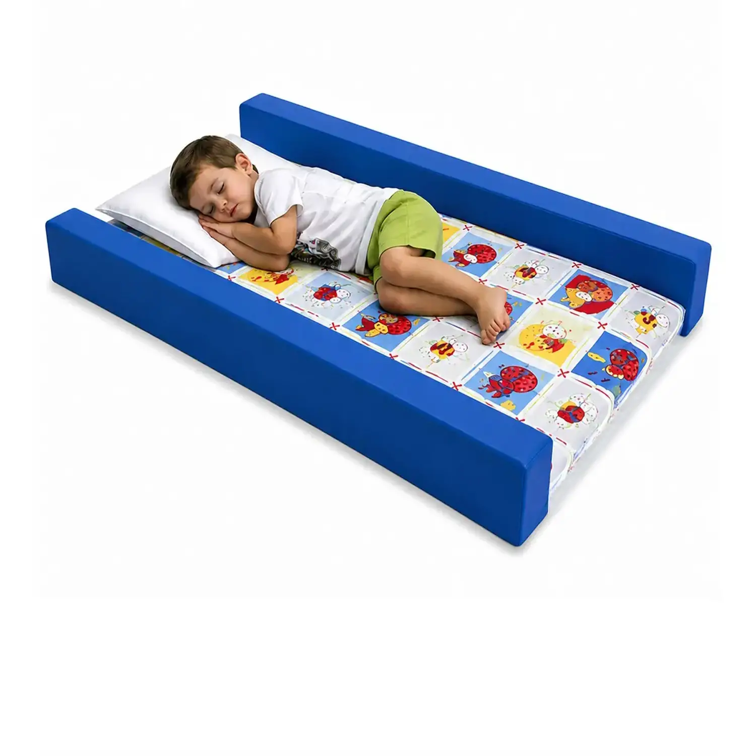Lettino Morbido Infanzia con Sponde – Lettino per Bambini 70x120 cm - Zona Nanna