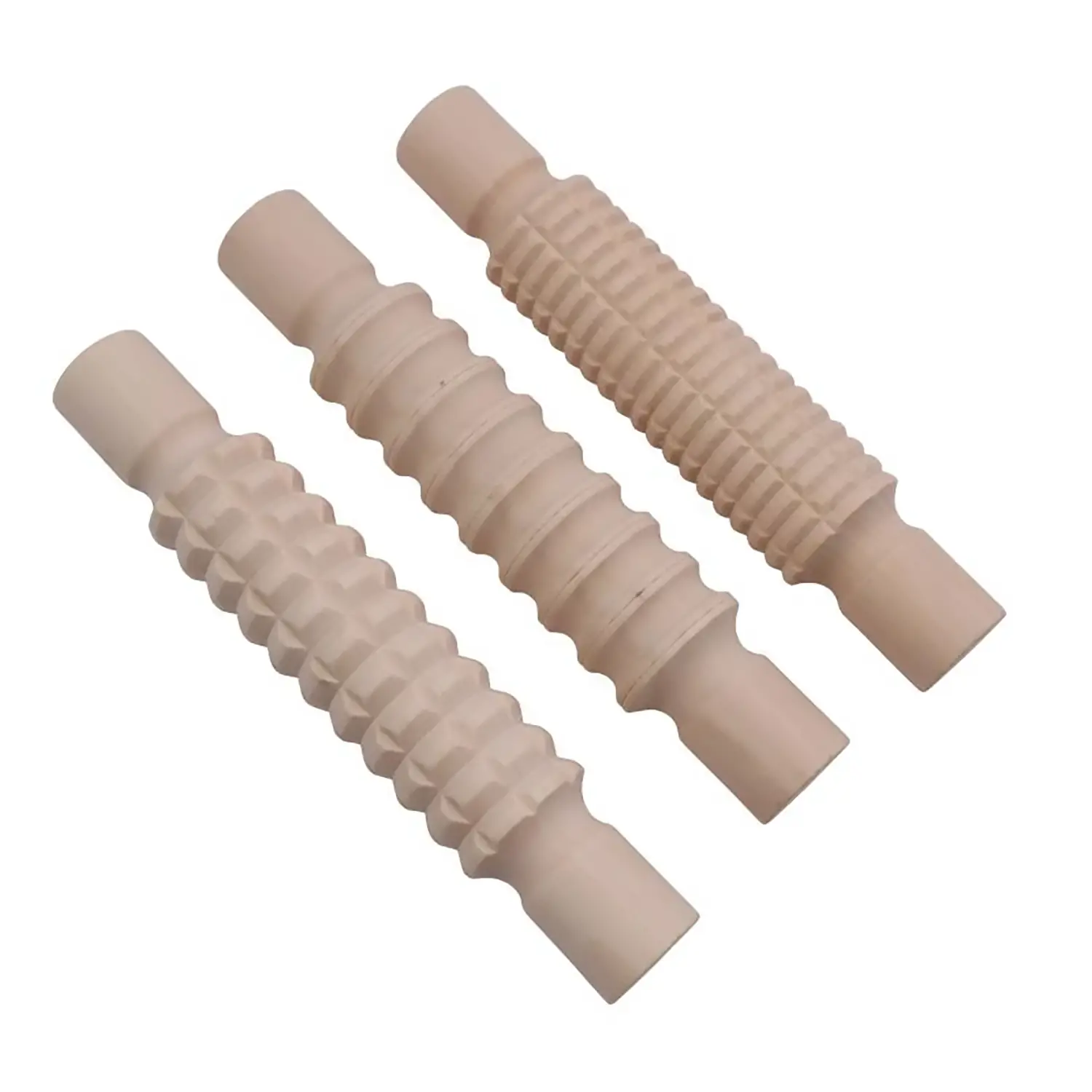 Set 3 Mattarelli Fantasia in Legno in diverse impronte - Paste per modellare