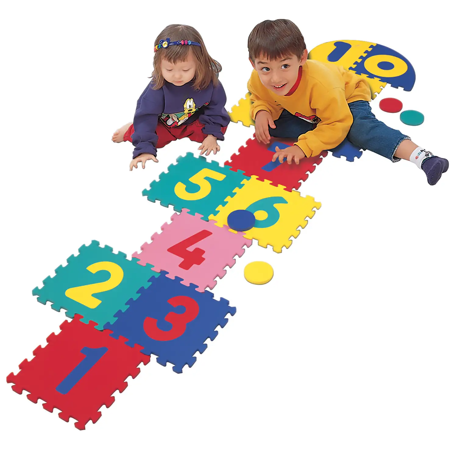 Gioco della Campana in EVA – Gioco Educativo e Sicuro per Bambini - Equilibrio e coordinamento