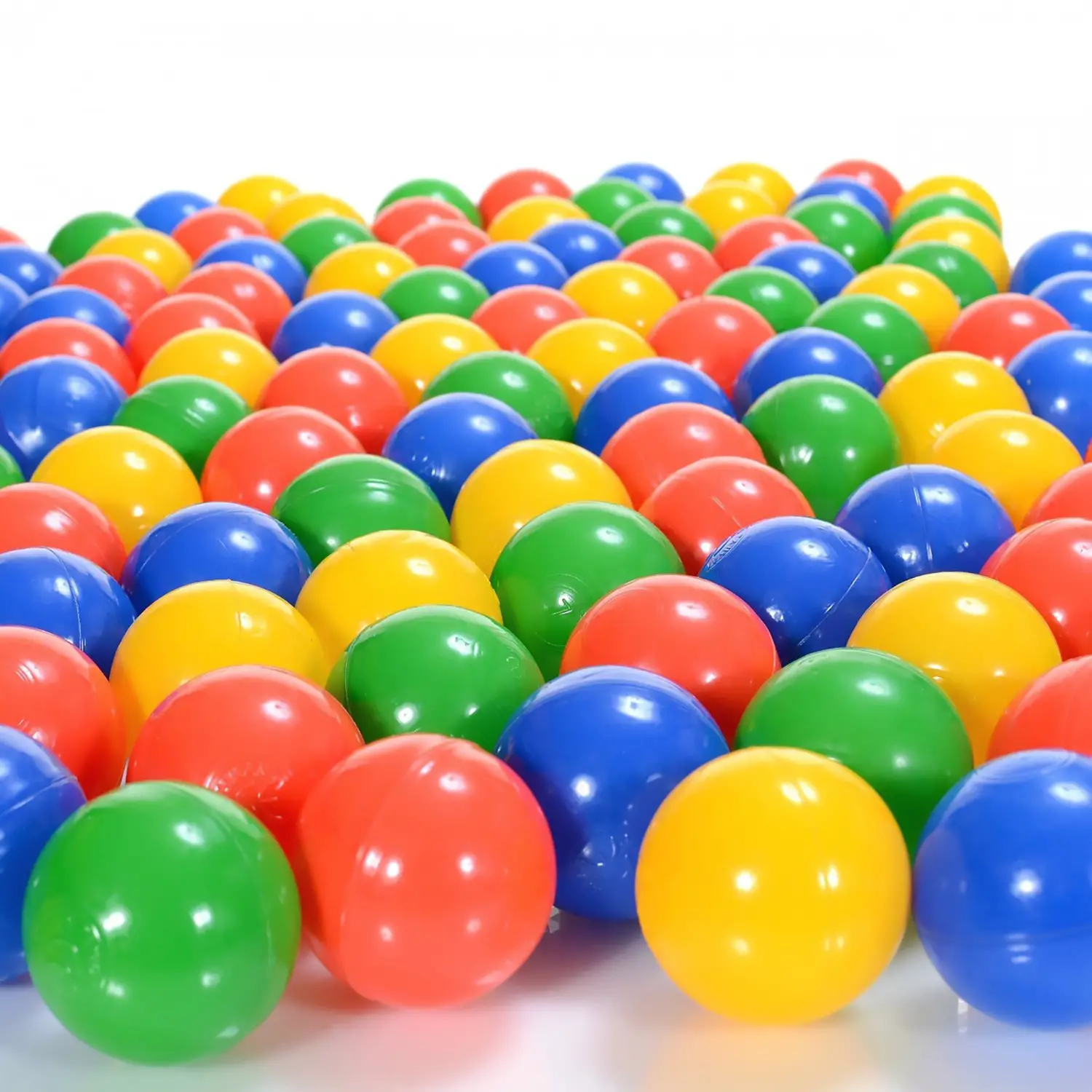 Palline per Piscine da 70 mm – Colori Assortiti – Confezione da 500 Pezzi - Piscine di palline