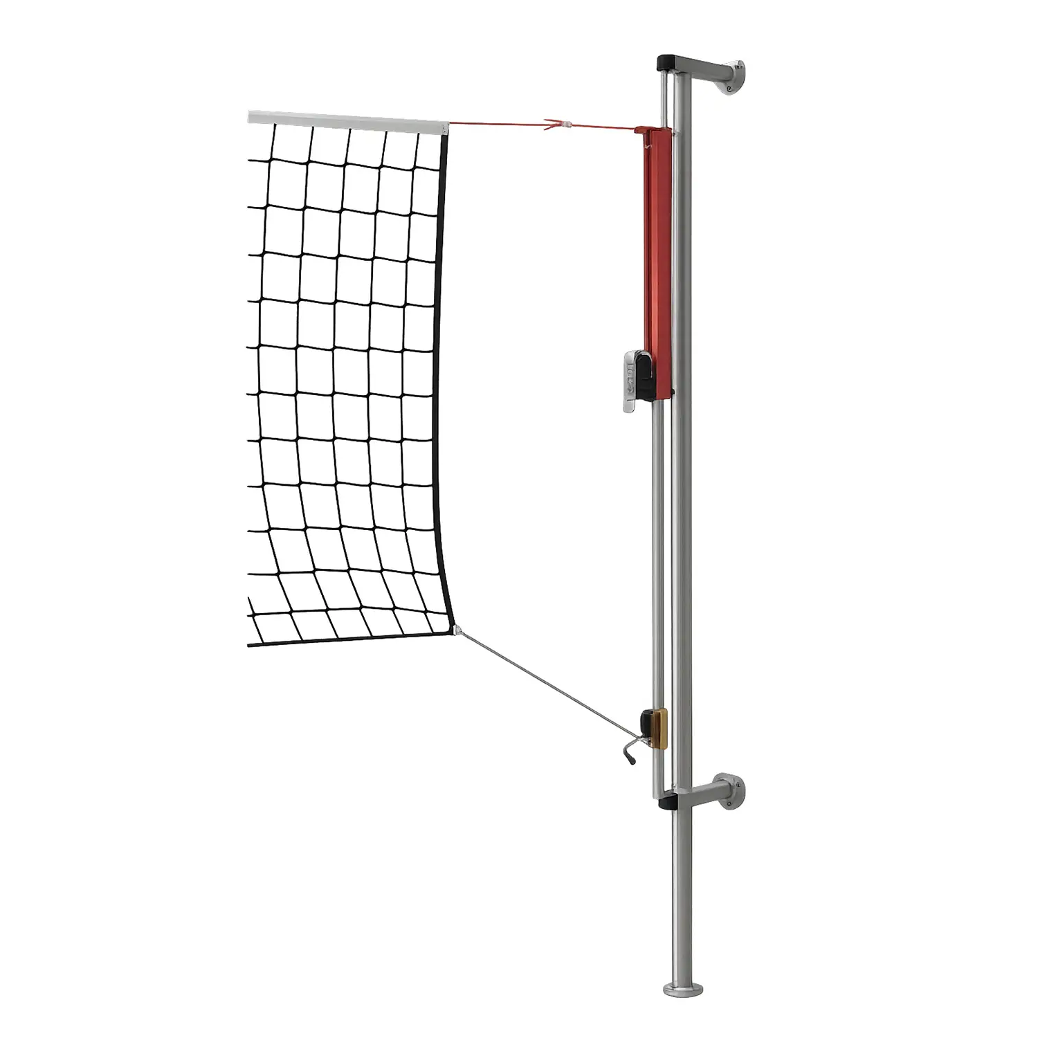 Impianto Pallavolo Da Parete Con Tendirete - Attrezzature sportive