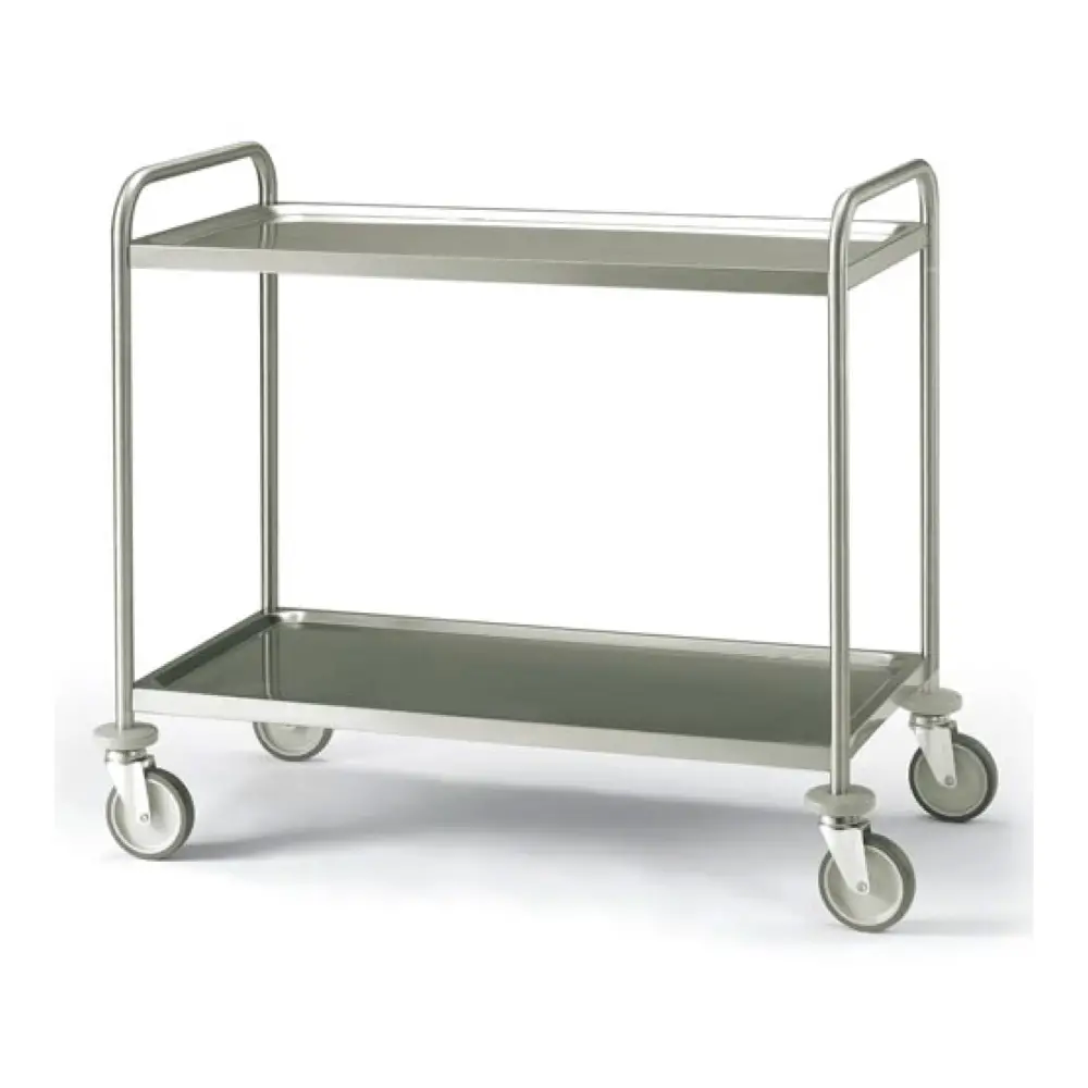 Carrello Portavivande in Acciaio Inox - Robusto e Funzionale - Tavoli pappa e sedioloni