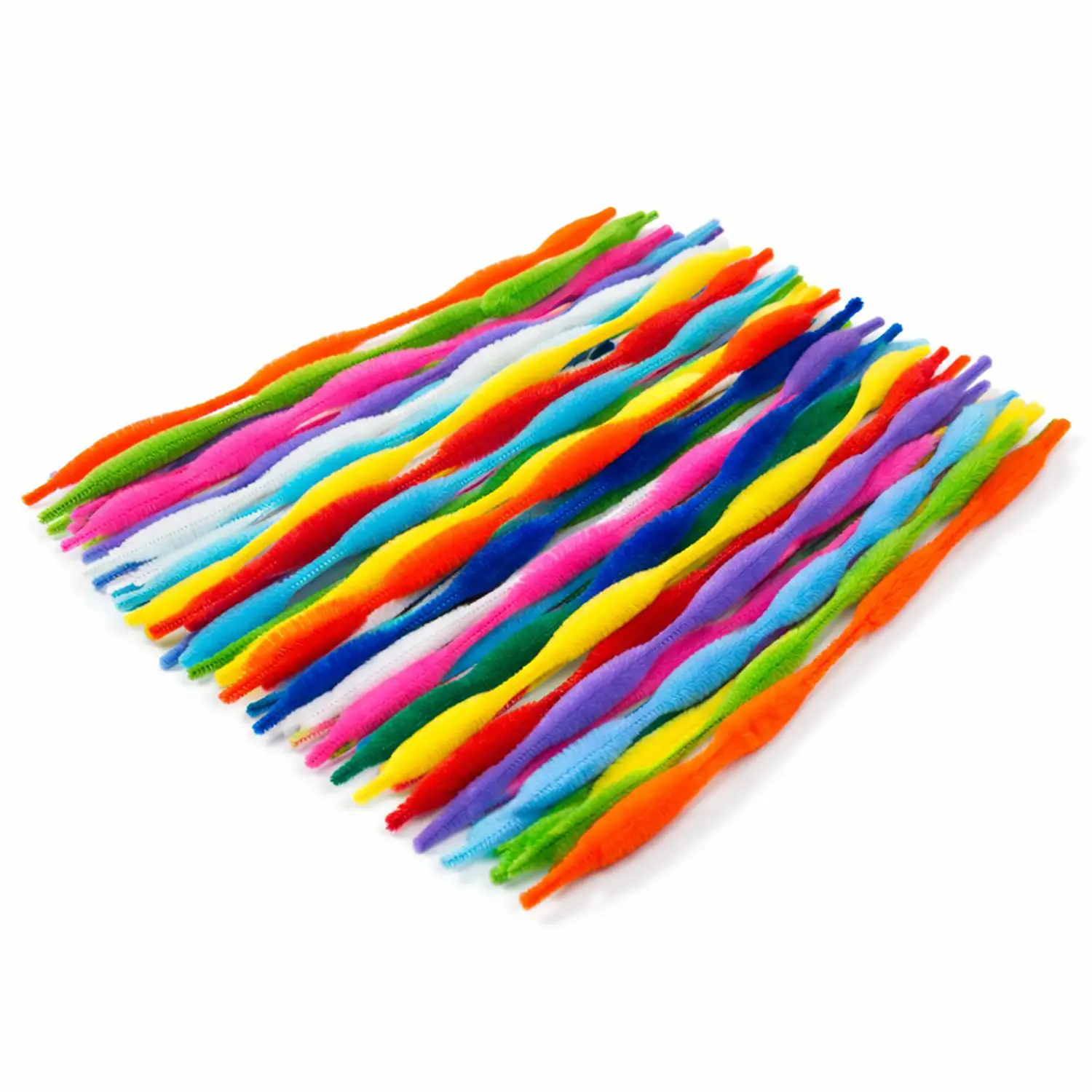 Ciniglia a Elica Colorata – 30 cm - Set 48 Pezzi - Applicazioni e decori