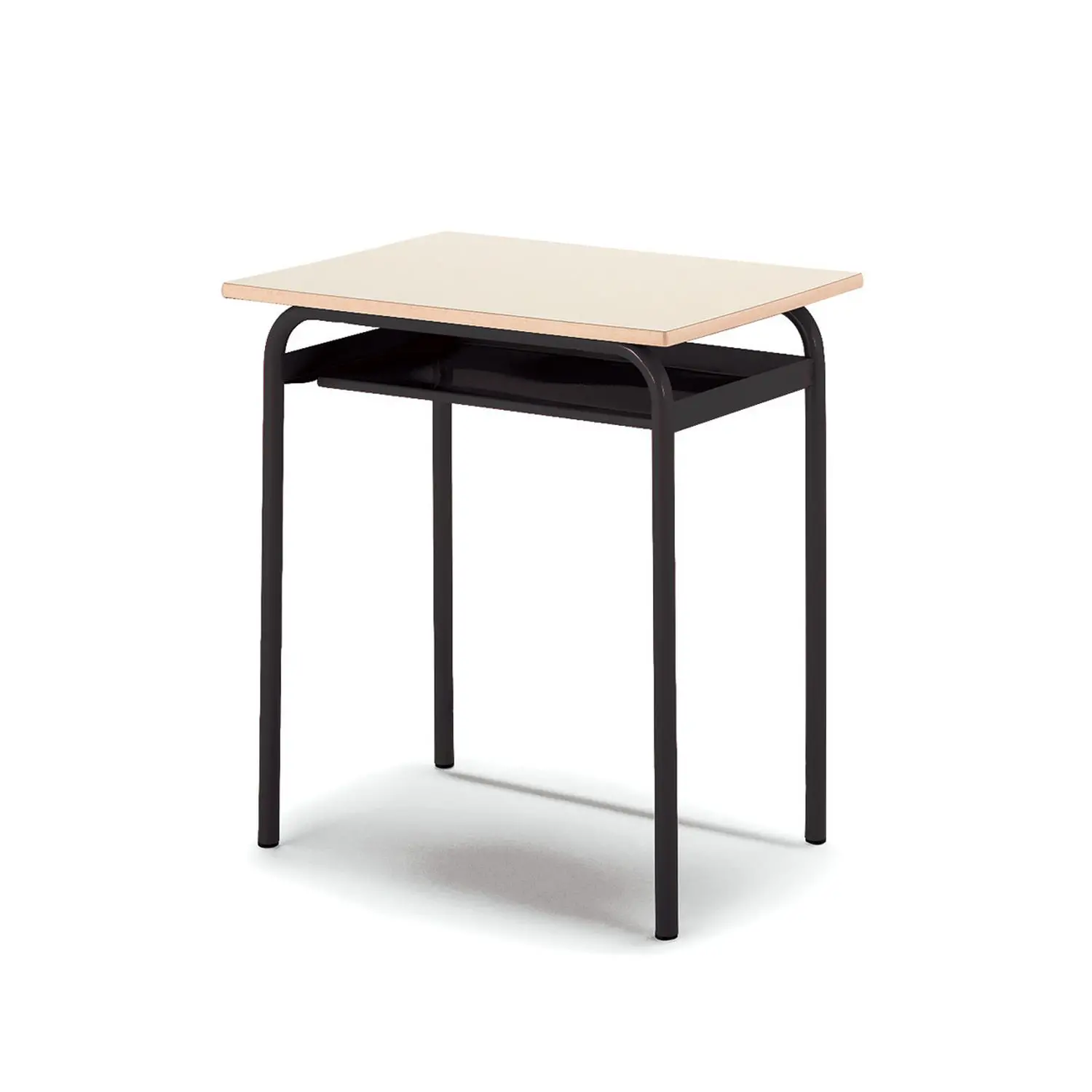 Banco Monoposto 900 Sottopiano In Lamiera H 64 Cm Per Ambienti Scolastici. - Conforme CAM - Arredo scuola dell'obbligo