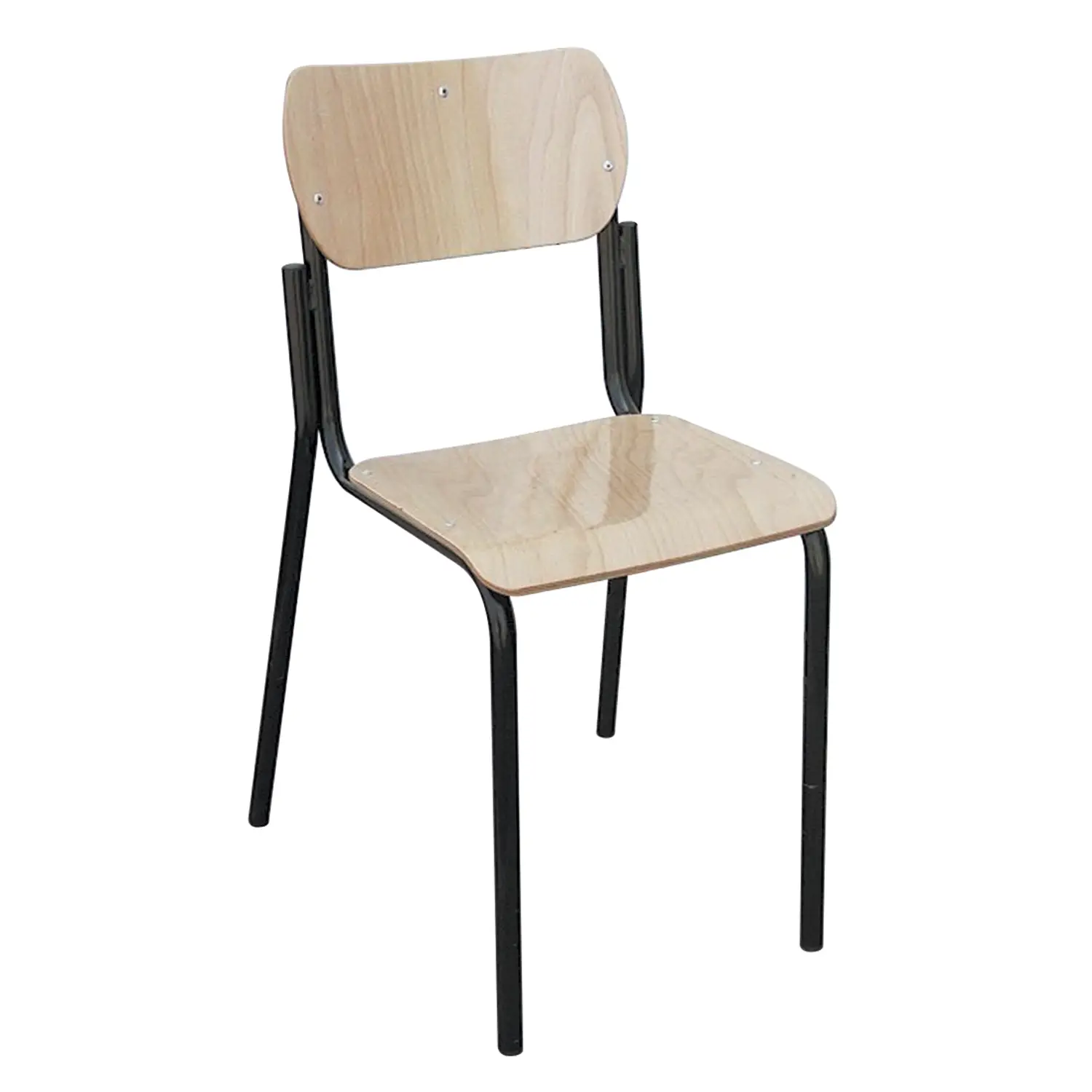 Sedia Scuola Impilabile Seduta e Schienale in Faggio Misura 3- Conforme CAM - Arredo scuola dell'obbligo