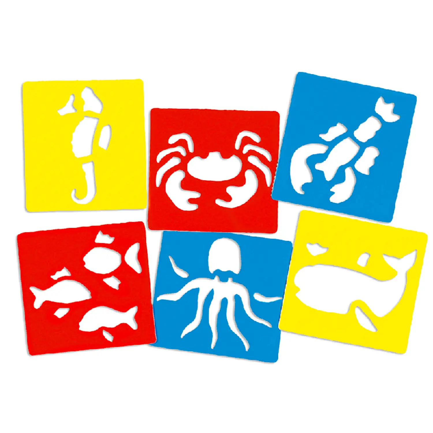 Stencil Sagome Vita Nel Mare – Esplora la Fauna Marina - Stencil