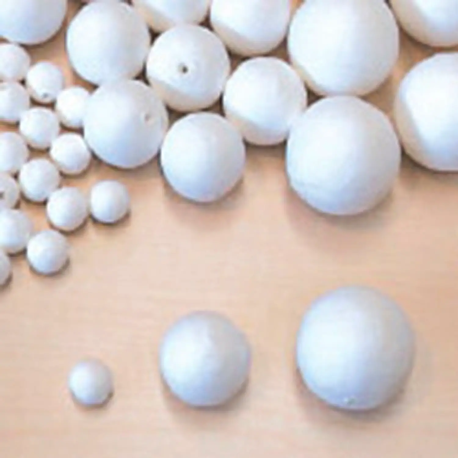 Sfere in Cellulosa 30 mm – Palline Decorative per Lavoretti Creativi e Fai da Te - Cellulosa Plastica Polistirolo