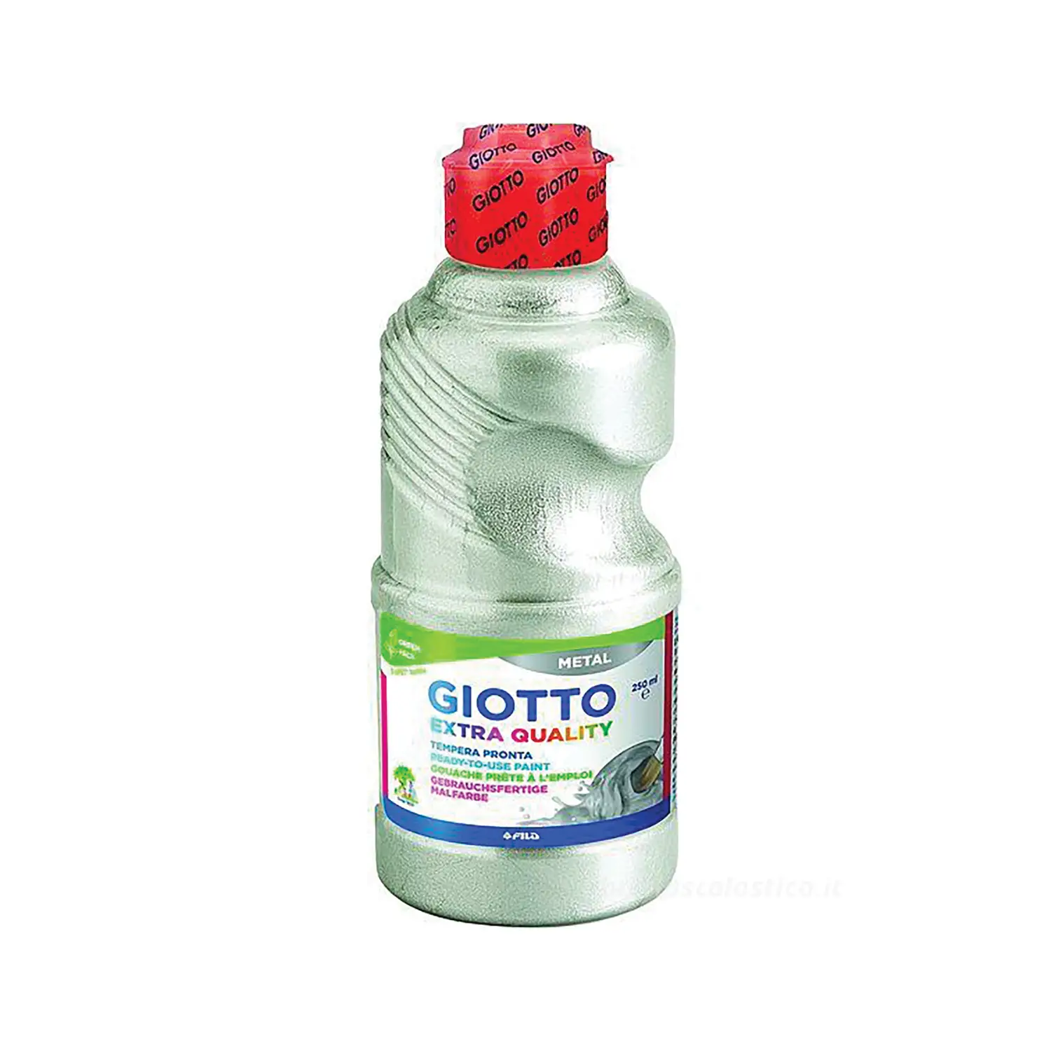Tempera Pronta Extra Quality Giotto – 250 ml - Argento - Tempere