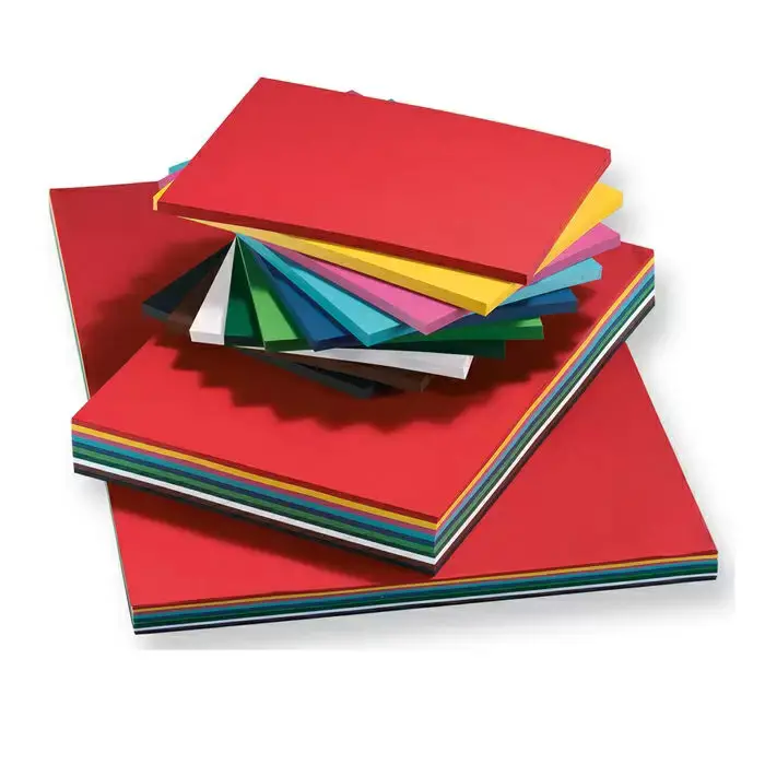 Cartoncini Colorati,Binblin 216 Fogli Carta Pieghevole Per Lavoretti Bambini Pro