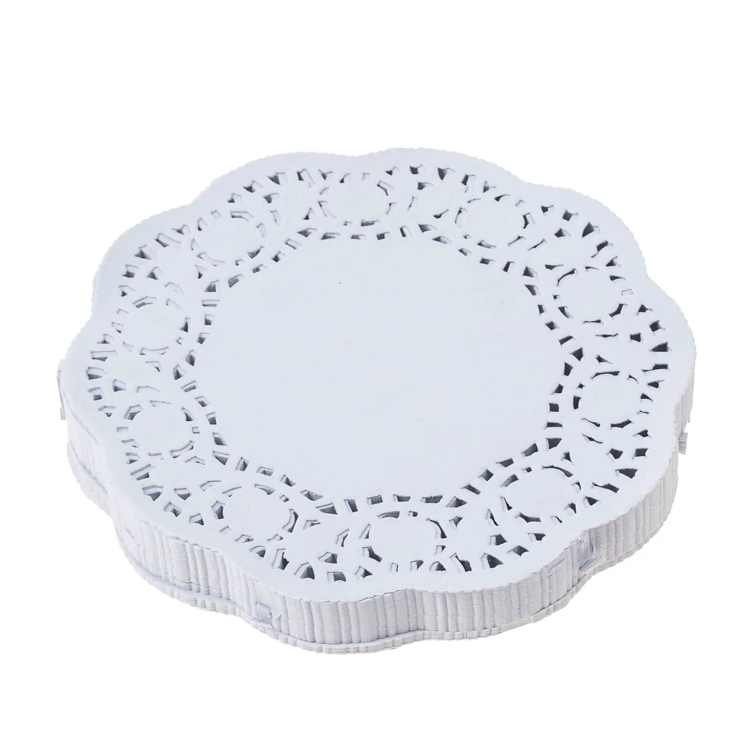 Centrini di Carta Bianchi Ø 16 cm – 250 Pezzi per Lavoretti, Decorazioni e Scrapbooking - Applicazioni e decori