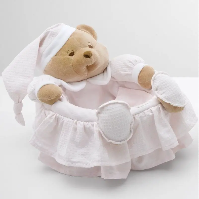 Cesto Portaoggetti Puccio Grande Rosa Nanàn - complementi d'arredo