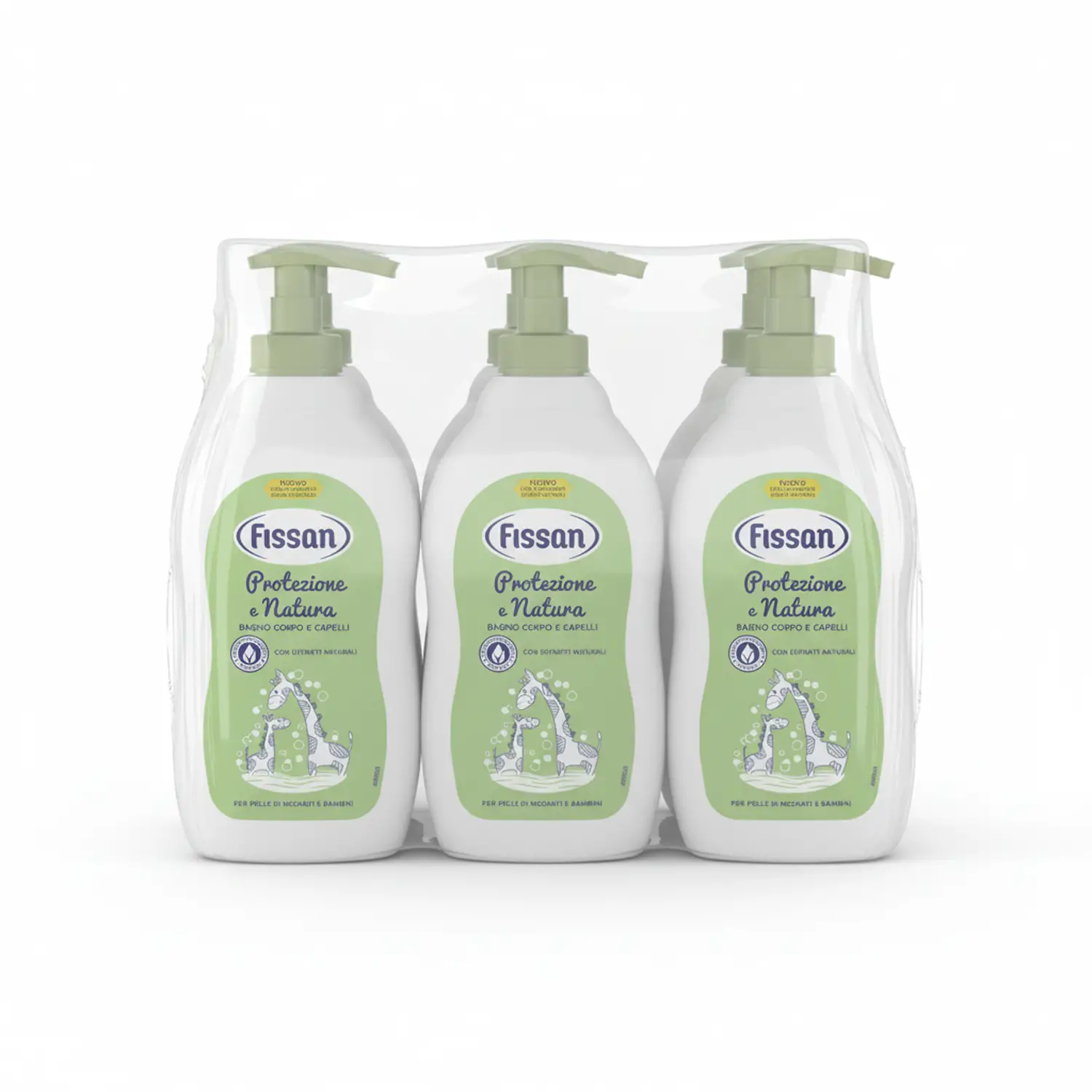 Fissan Baby Bagno Corpo e Capelli Protezione e Natura 400 ml - cosmesi e igiene