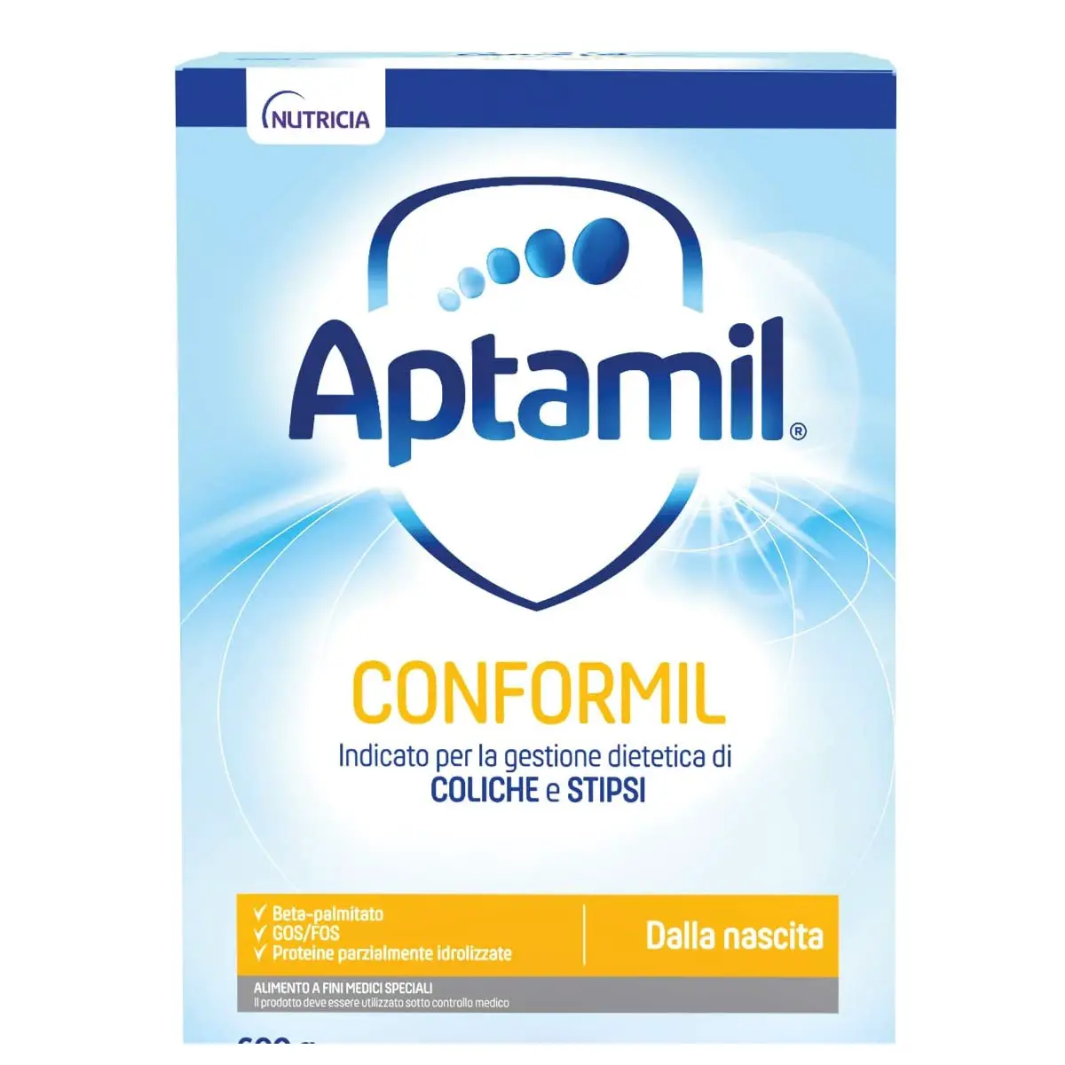 Latte Aptamil Conformil Plus in Polvere 600g – Latte per Neonati con Problemi Gastrointestinali - latti artificiali