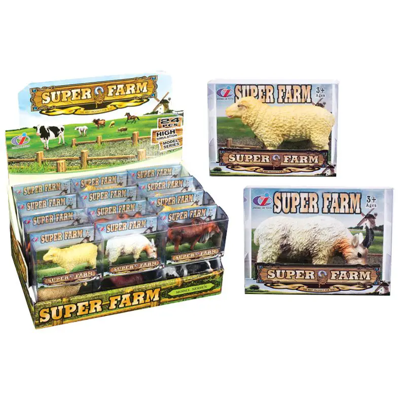 Animali della Fattoria in Varianti Assortite - modellini