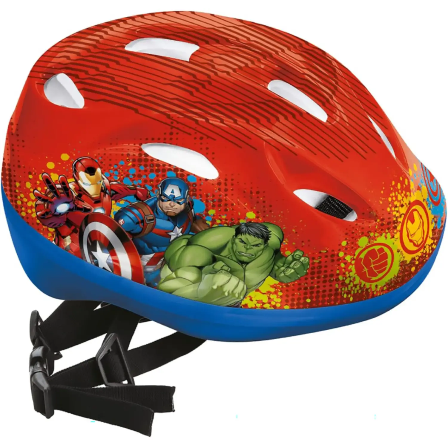 Casco Di Protezione Avengers Regolabile Da 52 A 56 Cm Per Biciclette, Monopattini, Skateboard - monopattini