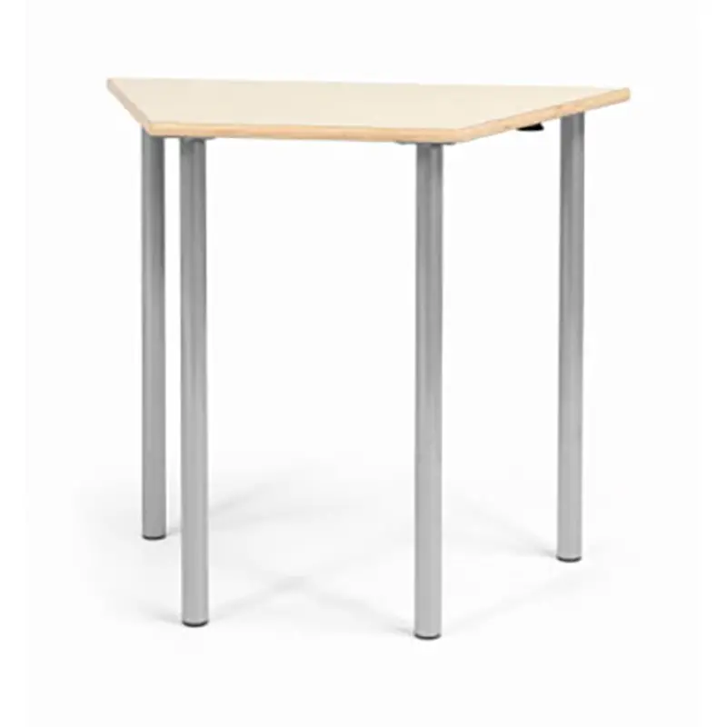 Banco Trapezio Scolastico H 76 cm – Banco Scuola Trapezoidale con Piano in Betulla - Arredo scuola dell'obbligo