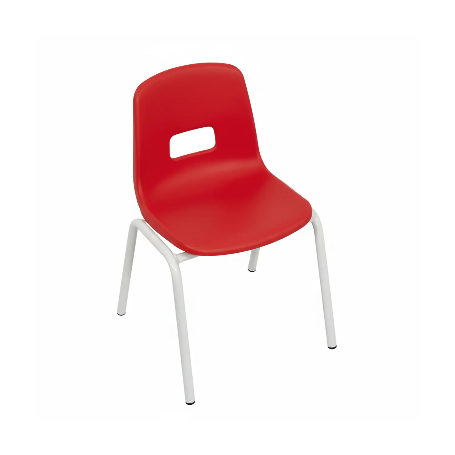 Sedia in Polipropilene Rossa – Altezza Seduta 45 cm - Sedie in plastica