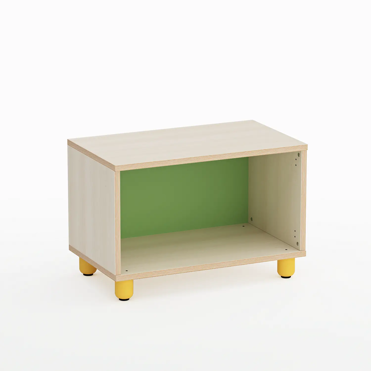 Mobile Scuola Infanzia Easy Line a Giorno Altezza cm. 49 Verde - Conforme CAM - Arredo Nido e Infanzia