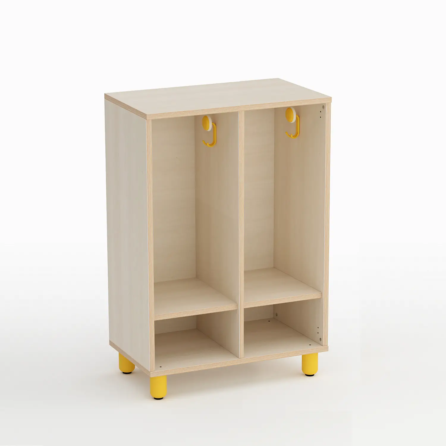 Armadio Basso Colorato in Legno Bilaminato – Robusto, Sicuro e Funzionale - Accoglienza