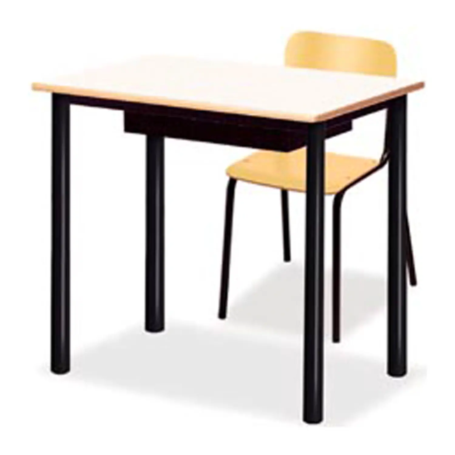 Banco Monoposto 600 - Sottopiano In Lamiera H 71 Cm. Per Ambienti Scolastici - Conforme CAM - Arredo scuola dell'obbligo