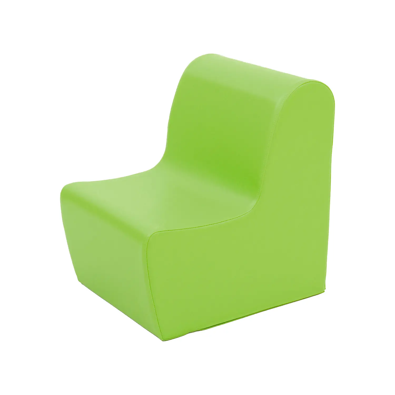 Poltroncina Morbida per Bambini Nido e Infanzia Verde - Salottini e arredi morbidi