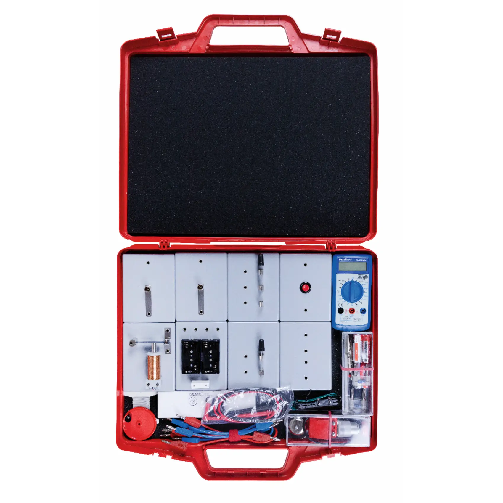 Kit Completo per Esperimenti di Elettricità – Circuiti, Resistenze e Elettromagnetismo - Laboratori