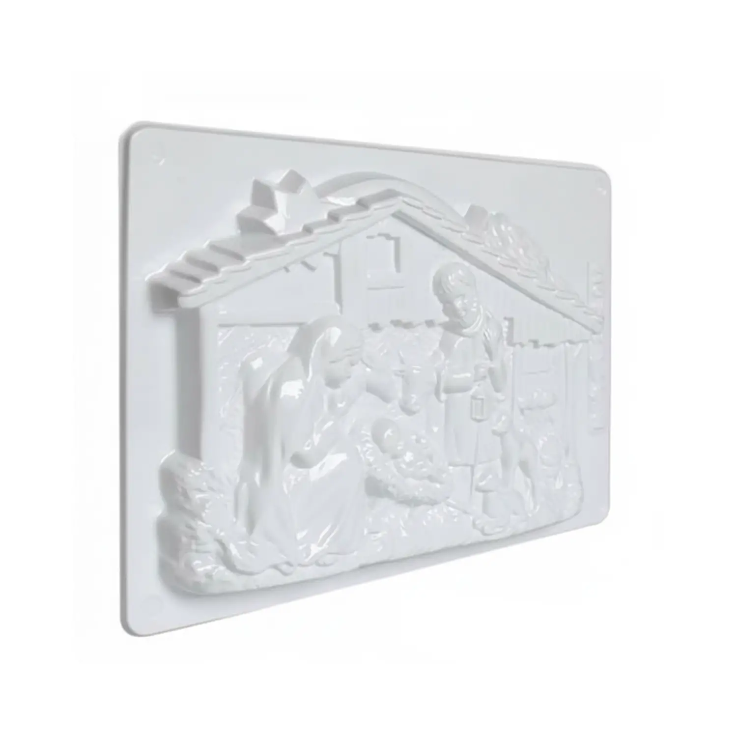 Stampo per Colata – Natività 21 cm per Ceramica, Cera, Sapone e Dolci - Paste per modellare