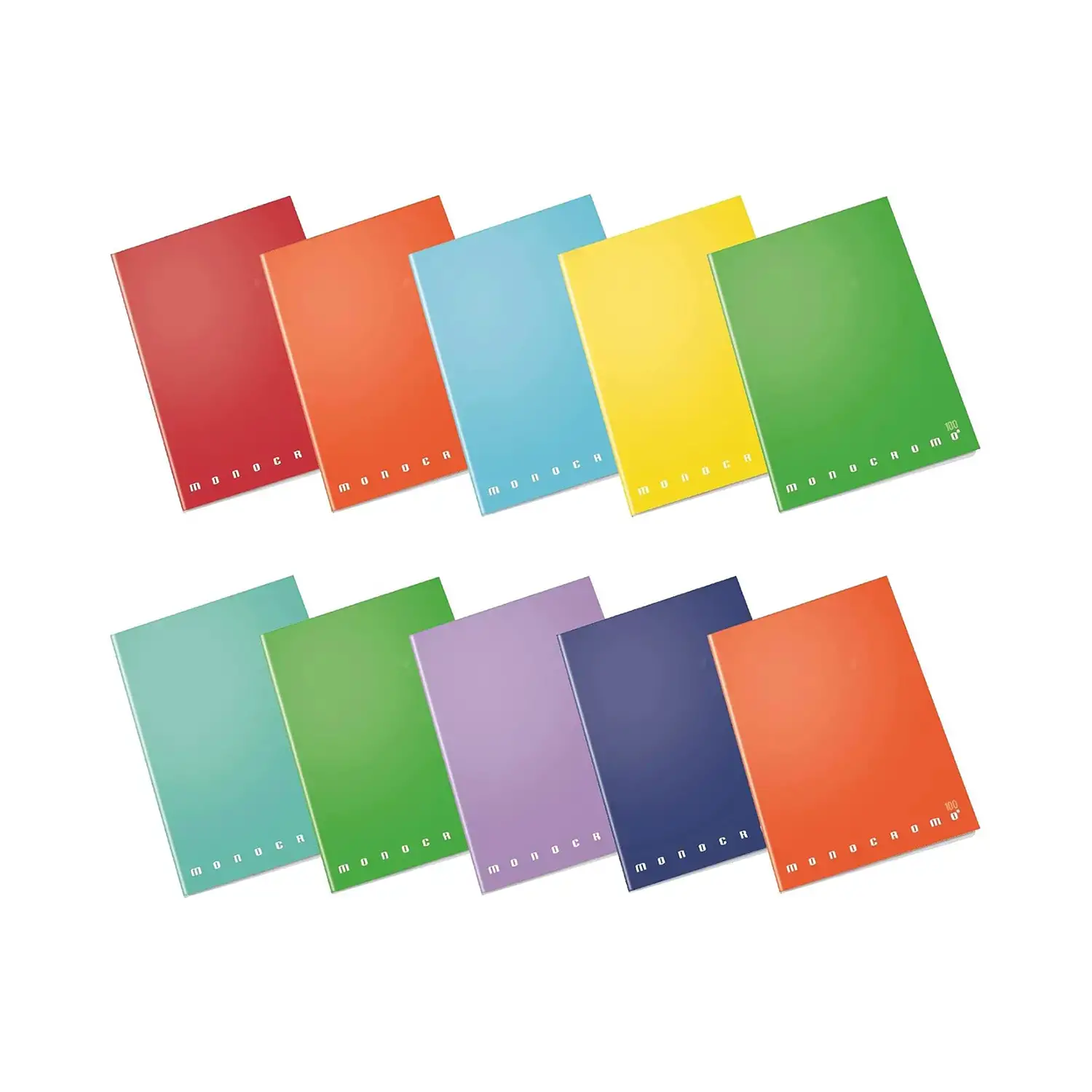 Quaderno Maxi Monocromo 38 Fogli - 100g/m² - Rigatura A (Classe I-II Primaria) - Cancelleria varia
