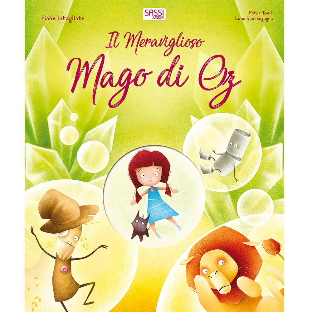Fiabe Intagliate – Il Meraviglioso Mago di Oz | Edizione Illustrata con Decorazioni Laser - Prima biblioteca