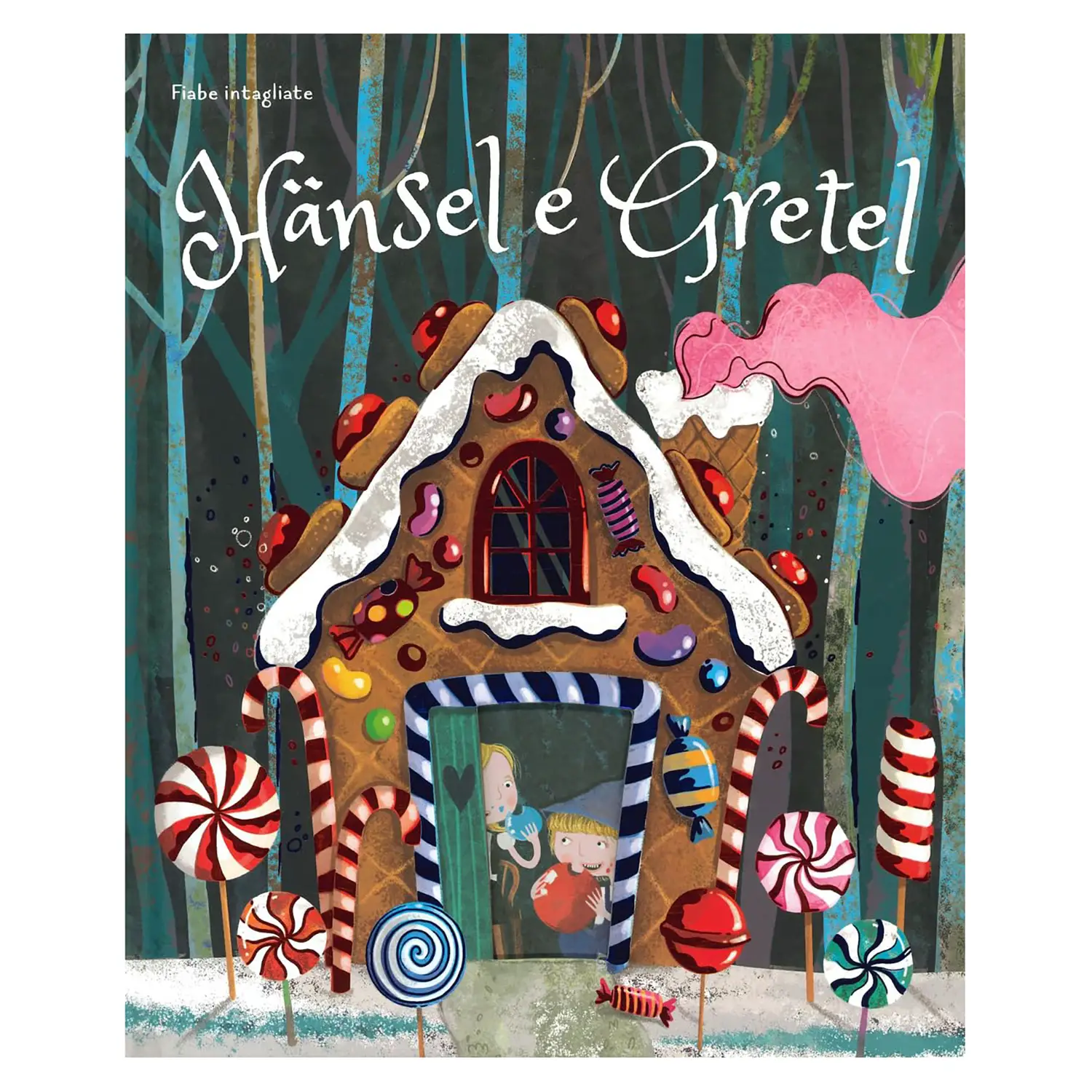 Fiabe Intagliate – Hänsel e Gretel | Edizione Illustrata con Decorazioni Laser - Prima biblioteca
