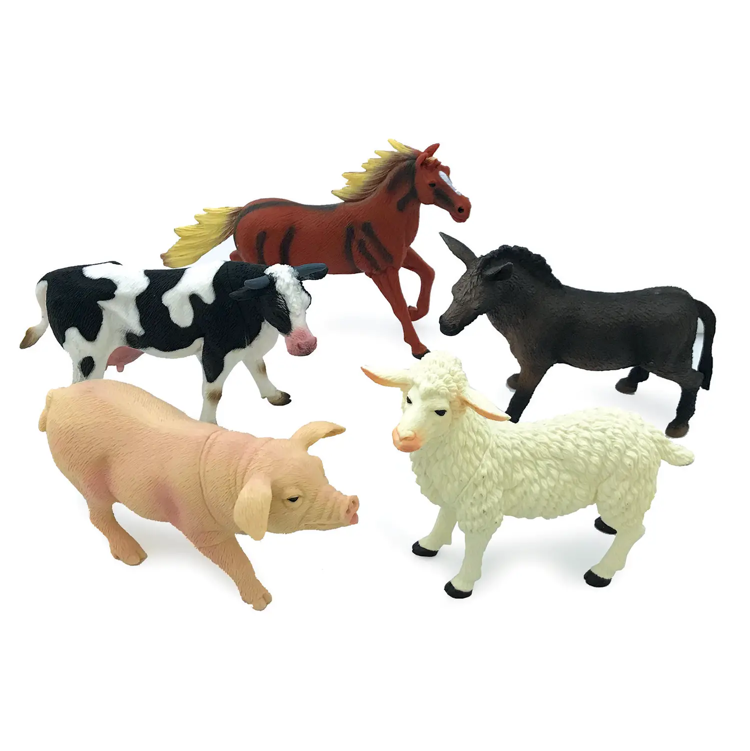 Fattoria Didattica Animali Realistici Giocattoli Animali Della Fattoria