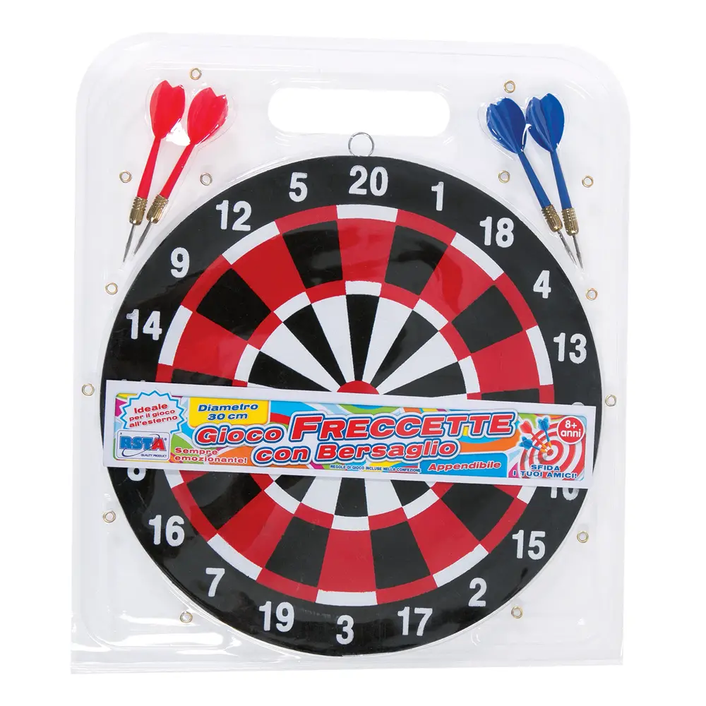 Gioco Dardi D.30 cm – Freccette per Bambini e Famiglia - Attrezzature sportive