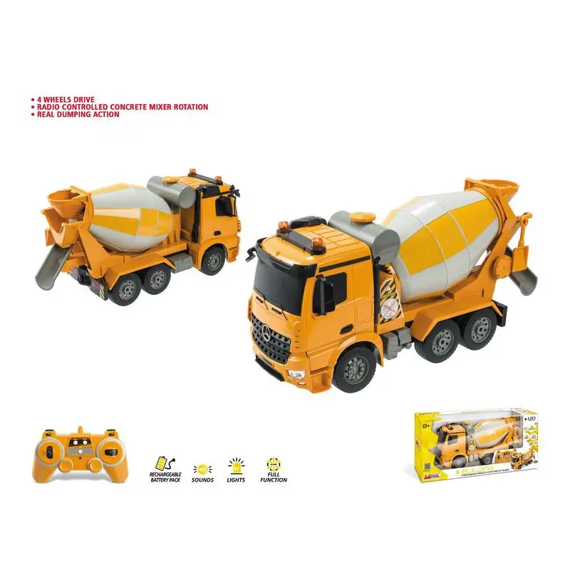 Radiocomando Auto 1:26 Mercedes Concrete Mixer - radiocomandi