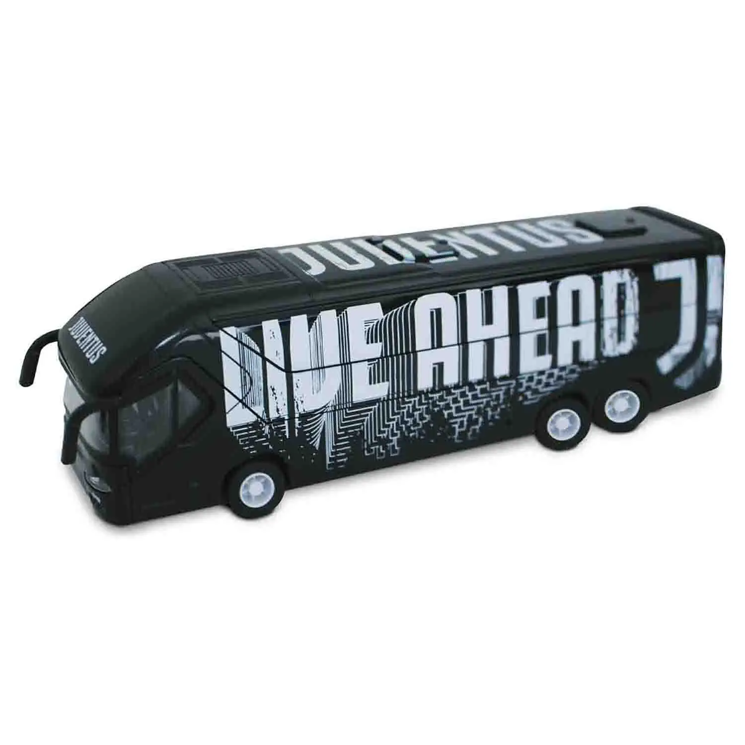 Mondo Motors Pullman Juventus F.C. Modellino Bus Pull Back Bianco Nero - modellini