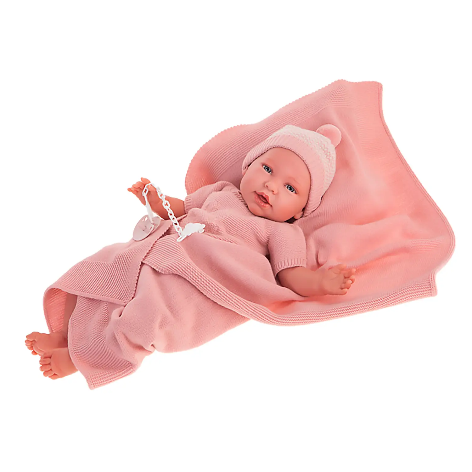 Bambola La Mia Prima Reborn Daniela con Copertina - Bambola Neonato 52 cm - Bambole e accessori