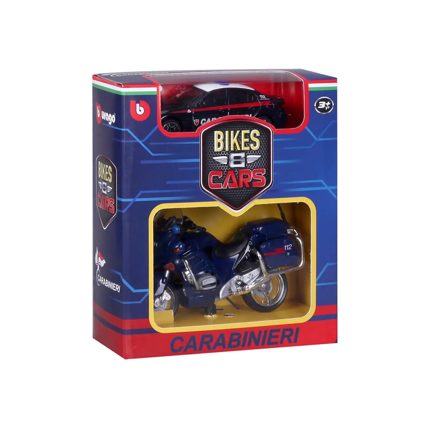 Set Moto e Auto Carabinieri - modellini