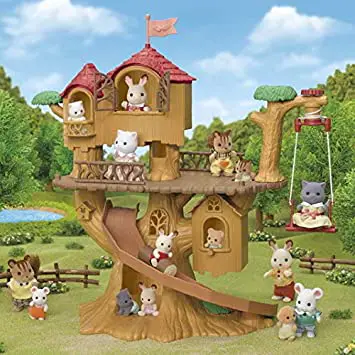 Casa sull’Albero Sylvanian Families – Avventure tra i Rami - play set e accessori bambole