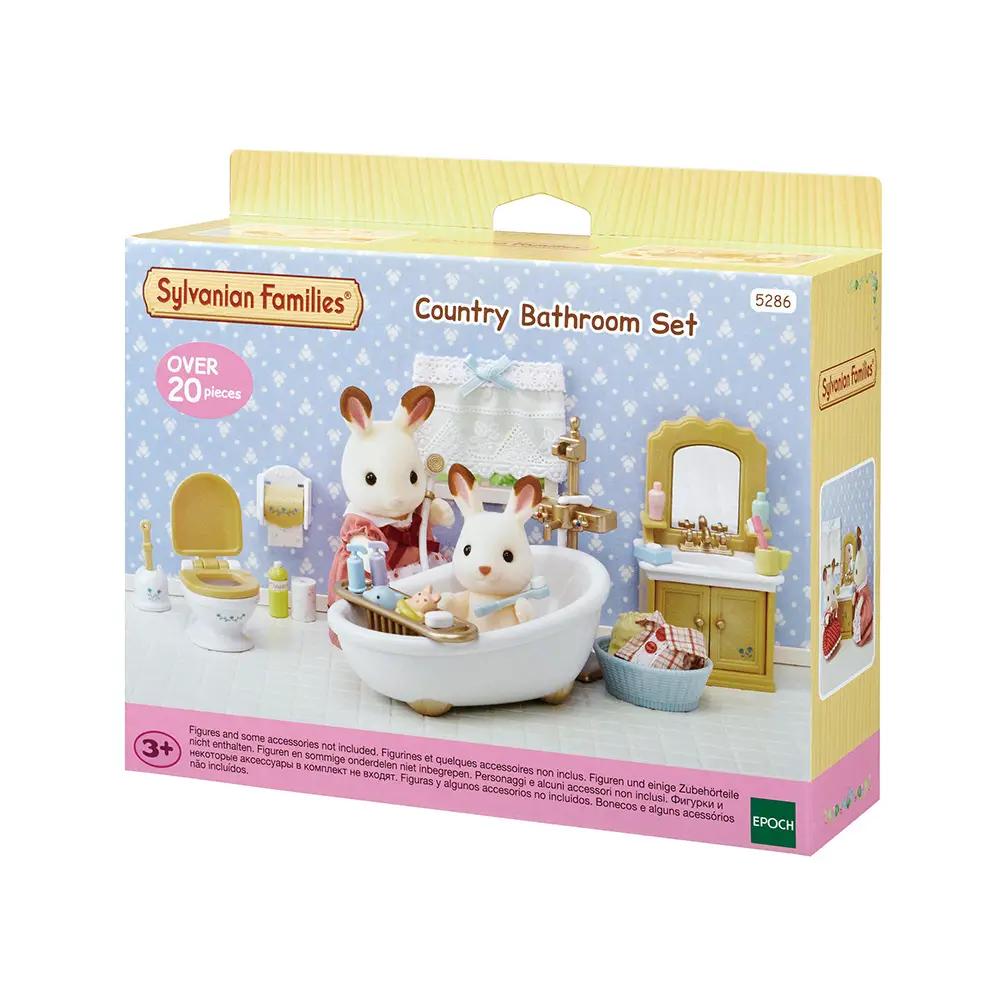 Bagno Country Sylvanian Families – Eleganza e Divertimento per le Piccole Famiglie - play set e accessori bambole