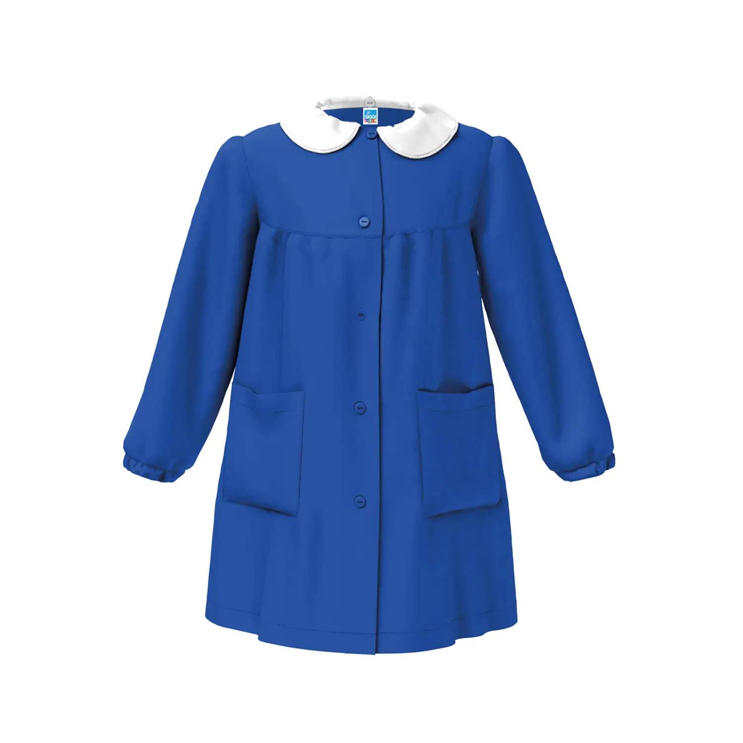 Grembiule Bambina Scuola Senza Ricamo Blu 12 Anni - grembiuli scolastici