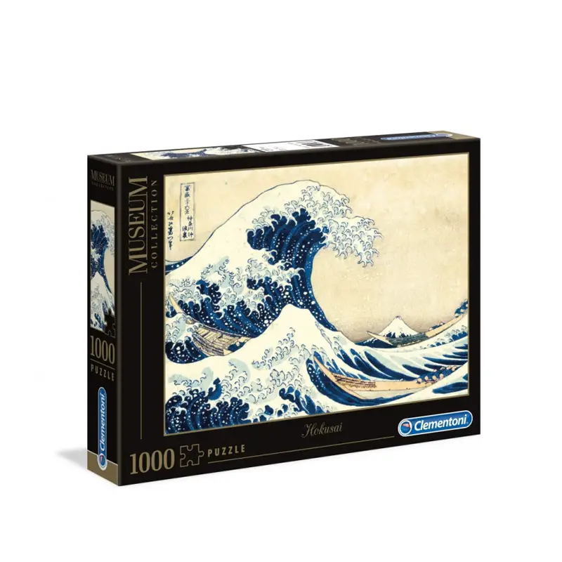 Puzzle 1000 Pezzi Museum La Grande Onda di Hokusai – Clementoni Museum Collection - puzzle adulti