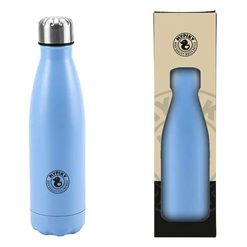 Borraccia Termica Mypiky 500 ml - Acciaio Celeste - regalo e gadget valigeria
