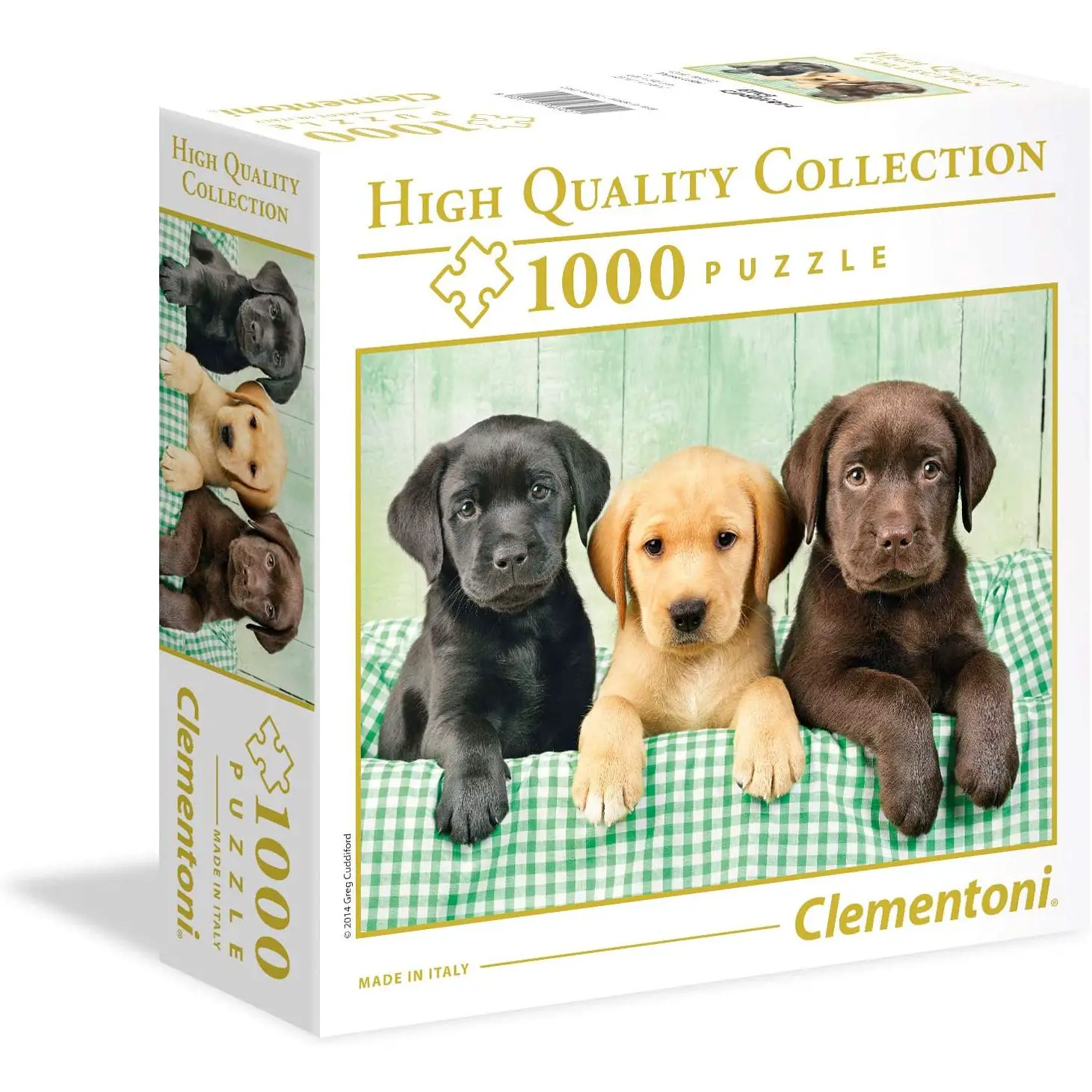 Puzzle 1000 Pezzi I Tre Labrador – Clementoni High Quality Collection - puzzle adulti