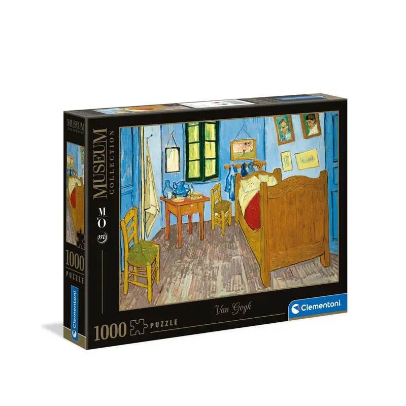 Puzzle 1000 Pezzi Chambre à Arles – Van Gogh – Clementoni Museum Collection - puzzle adulti