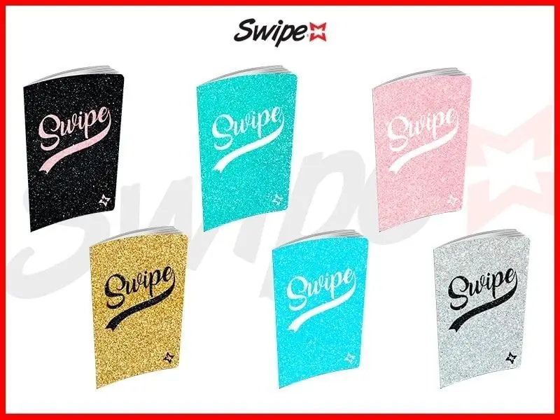 Quaderno Maxi Swipe Glitter – Gr. 80 – Rigatura 10mm - Cancelleria varia