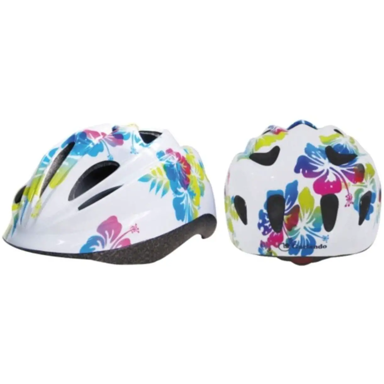 Casco Bike Flowers Taglia Xs (Dal 49 al 51) - biciclette bambini