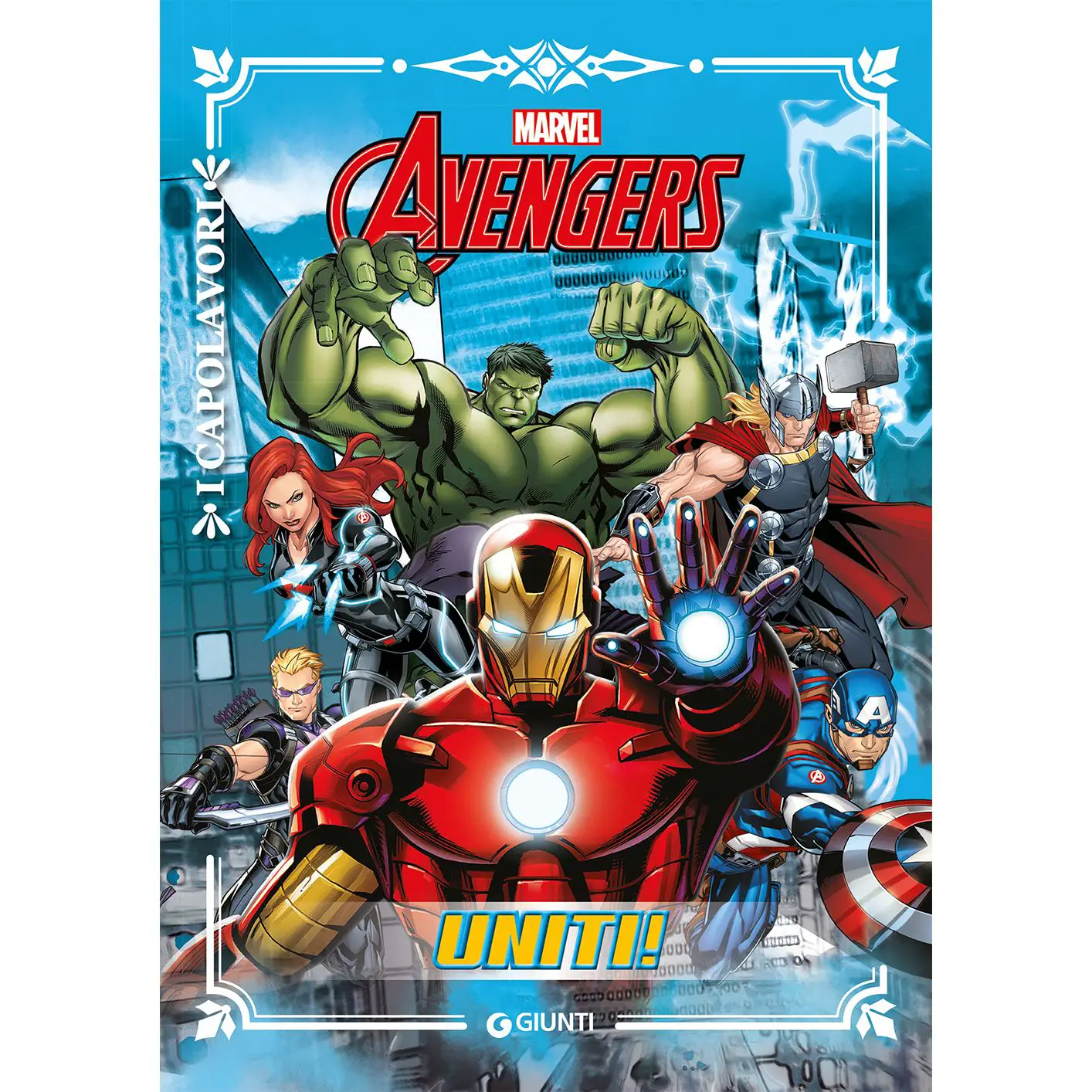 I Capolavori Marvel – Avengers | Libro Illustrato Cartonato - Prima biblioteca