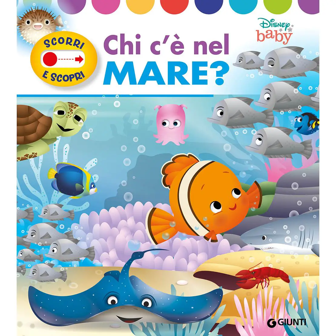 Scorri e Scopri – Chi c’è nel Mare? Disney Baby - Prima biblioteca