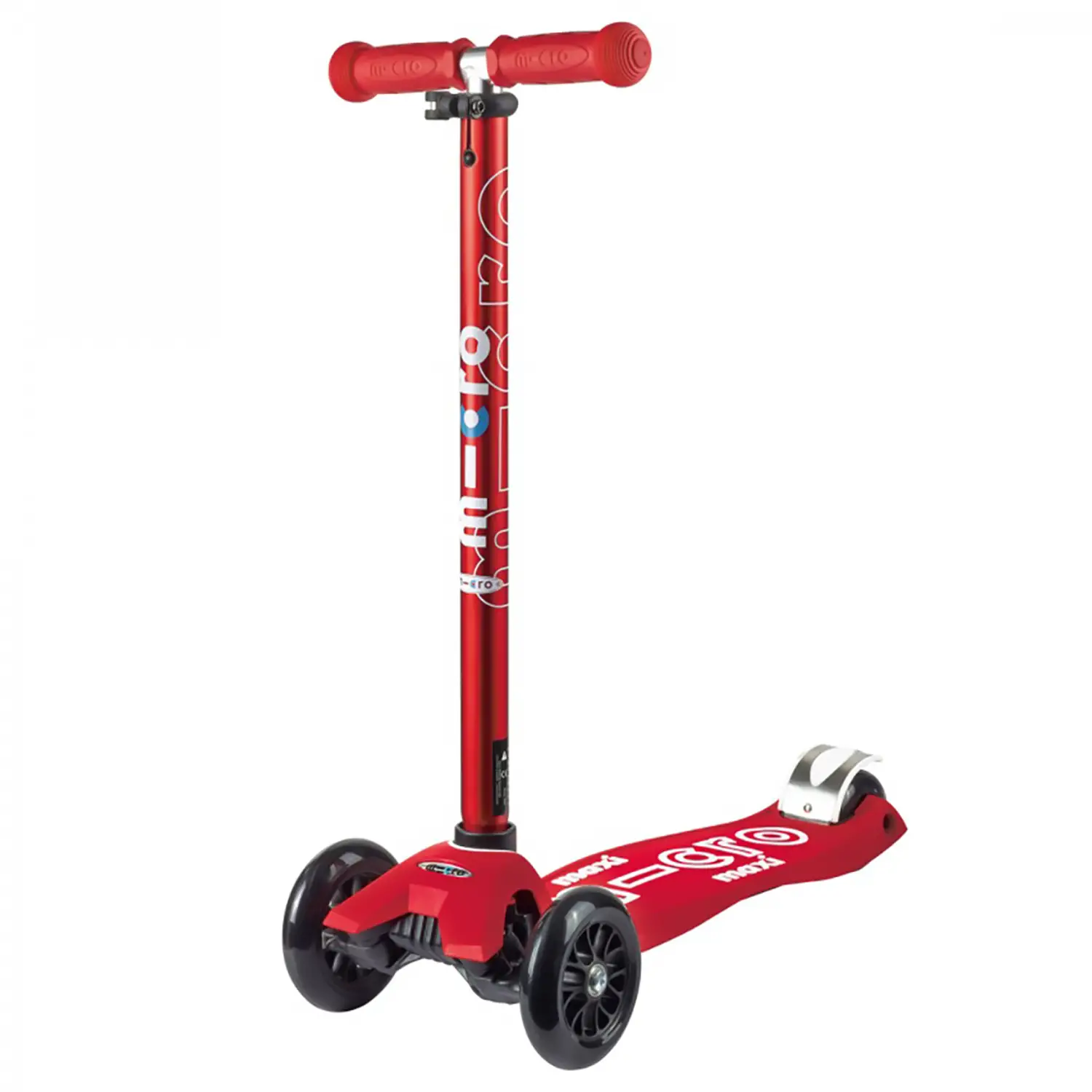 Monopattino Maxi Micro Deluxe Rosso | Per Bambini 5-12 Anni - monopattini