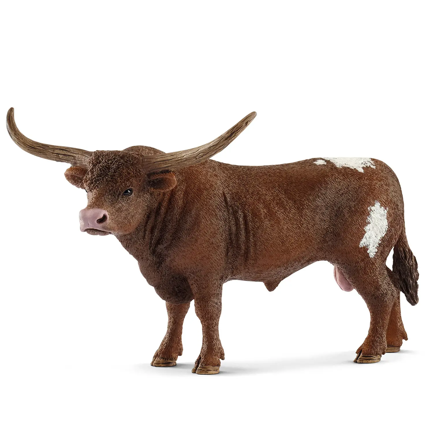 Schleich Toro Texas Longhorn - Miniatura Realistica in Resina - Animali